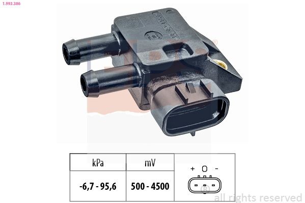 EPS Sensor, exhaust pressure Article number: 1.993.386 cheaply