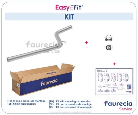 Faurecia Udstødningsrør Varenummer: FS80550 billige