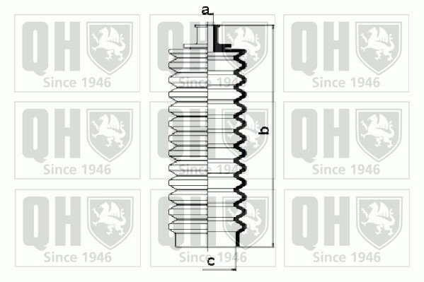 QUINTON HAZELL Bellow Set, steering Article number: QG1060 cheaply