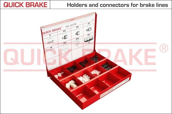 QUICK BRAKE Sortiment, kinnituselemendid Artikli number: 0001DE soodsalt