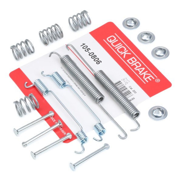 QUICK BRAKE 105-0806 Accessory Kit, brake shoes TRANSIT 2.4 DI 90 PS Diesel 2006