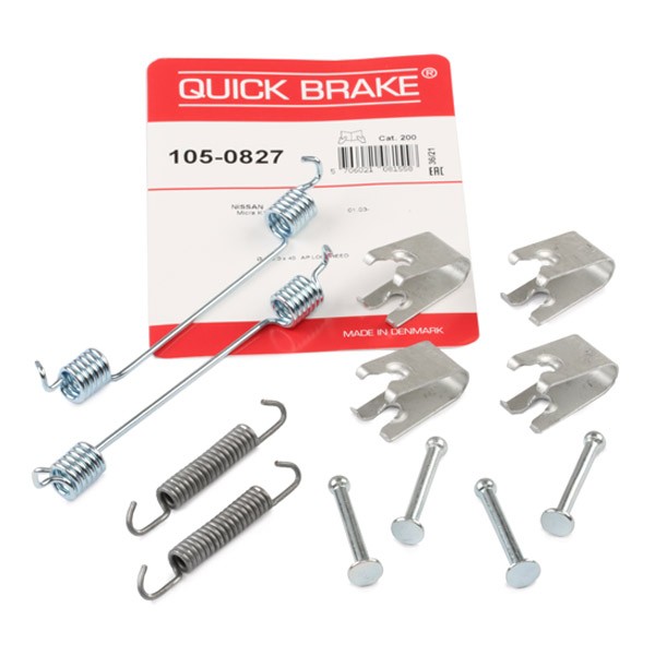 QUICK BRAKE 105-0827 Kit accessori, Ganasce freno YARIS 1.4 D (NLP130_) 90 CV Diesel 2020