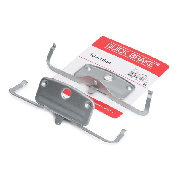 QUICK BRAKE 109-1644 Monteringssæt til bremseklodser 3-serie M3 CRT 4.4 450 HK Benzin 2011