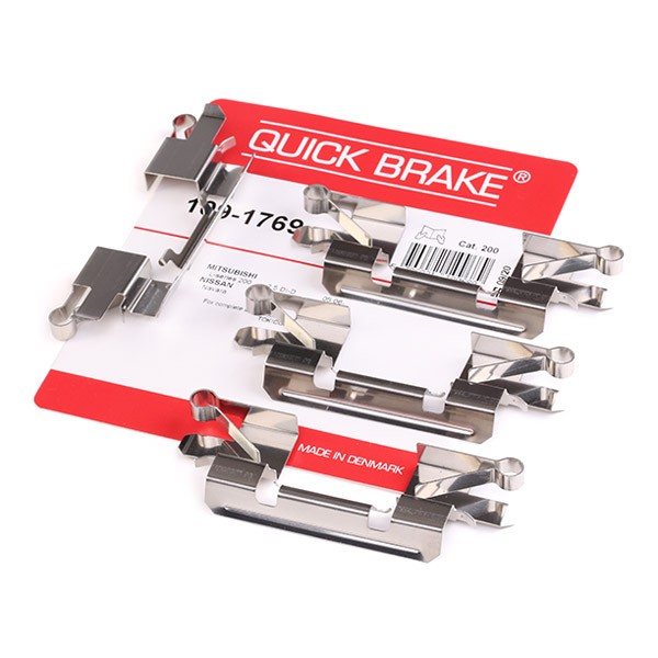 QUICK BRAKE 109-1769 Lisakomplekt, ketaspiduriklotsid L 200 2.5 DI-D (KA4T) 167 HP Diisel 2016