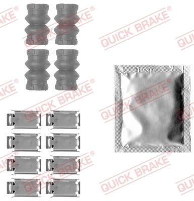 QUICK BRAKE 109-1788 Monteringssæt til bremseklodser INSIGNIA 2.0 CDTI 4x4 (69) 163 HK Diesel 2017