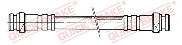 QUICK BRAKE Brake hose Article number: 22.007 cheaply