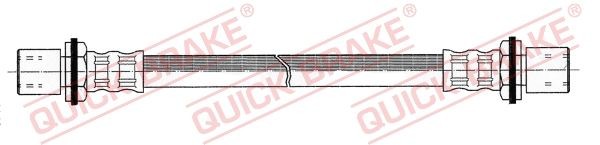 QUICK BRAKE Brake hose Article number: 22.035 cheaply