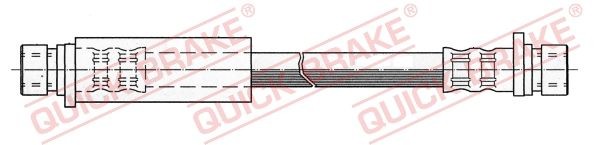 QUICK BRAKE Brake hose Article number: 22.312 cheaply