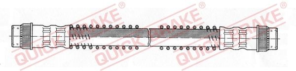 QUICK BRAKE Brake hose Article number: 22.513 cheaply