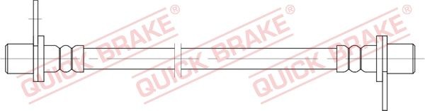 QUICK BRAKE Brake hose Article number: 25.087 cheaply