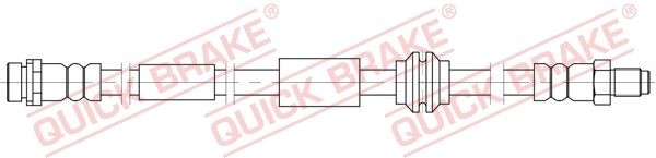QUICK BRAKE Brake hose Article number: 32.837 cheaply