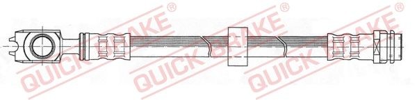 QUICK BRAKE Brake hose Article number: 50.104 cheaply