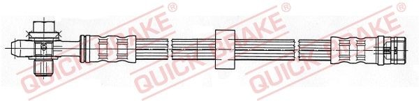 QUICK BRAKE Brake hose Article number: 50.104X cheaply