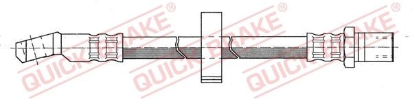 QUICK BRAKE Brake hose Article number: 51.101 cheaply
