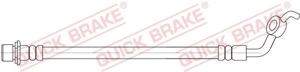 QUICK BRAKE Brake hose Article number: 58.008 cheaply