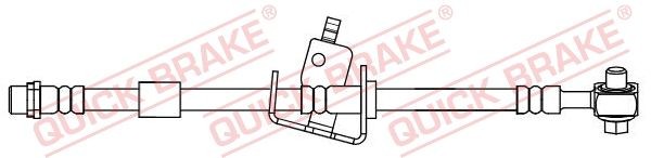 QUICK BRAKE Brake hose Article number: 58.855X cheaply