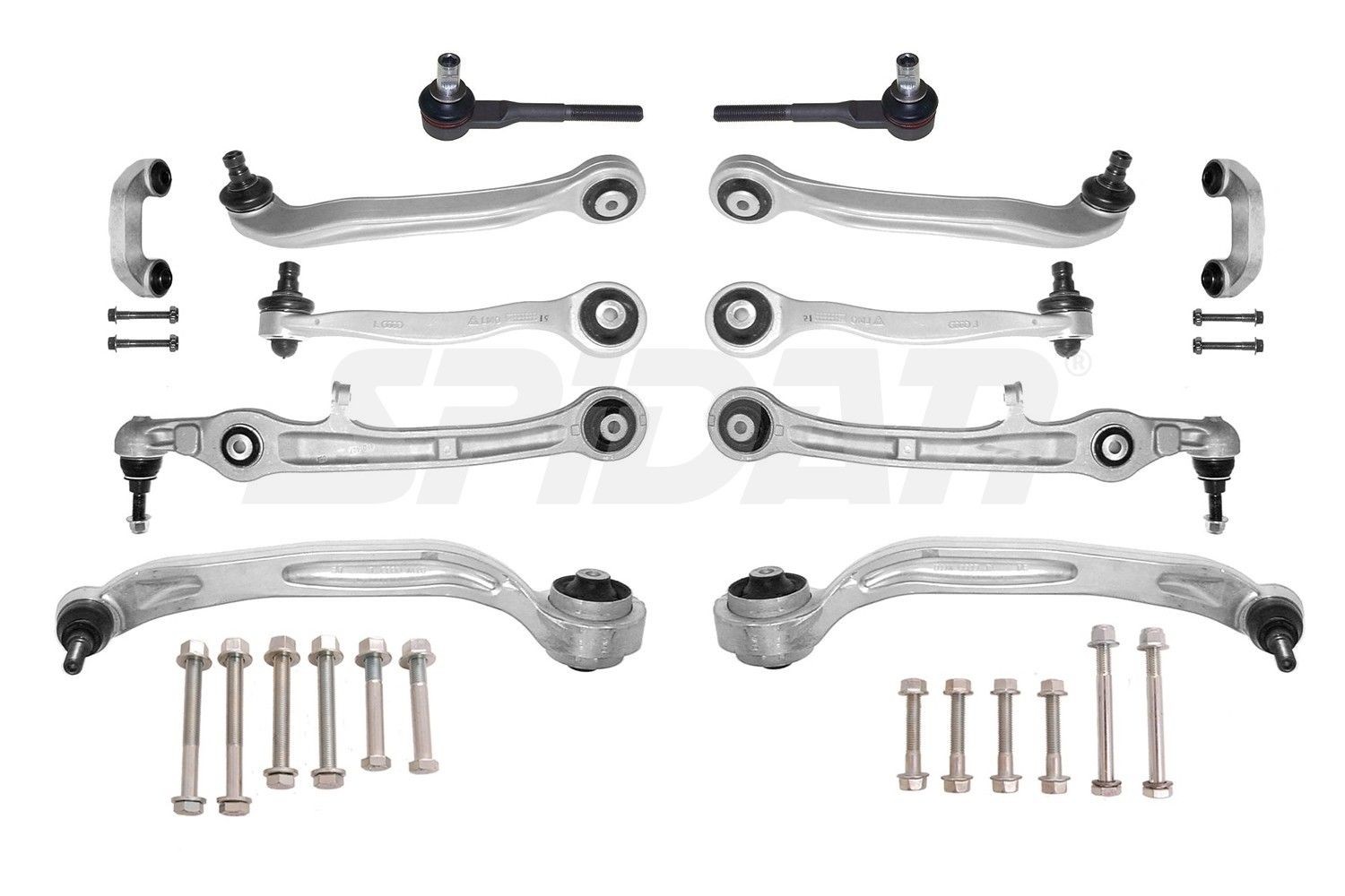 SPIDAN CHASSIS PARTS 50965 Remondikomplekt,õõtshoob A6 RS6 5.0 quattro 580 HP Bensiin 2011