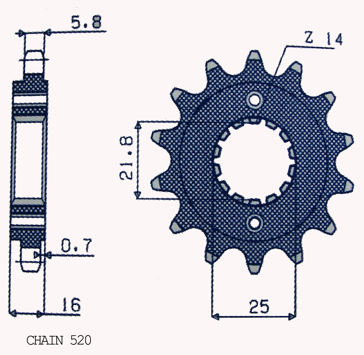 SUNSTAR Tandhjul Varenummer: 380-15 billige
