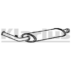 VEGAZ Middle silencer Article number: RS-434 cheaply
