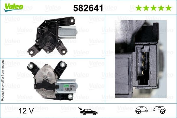 VALEO Wiper motor Article number: 582641 cheaply