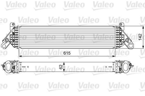 VALEO Intercooler Article number: 818630 cheaply