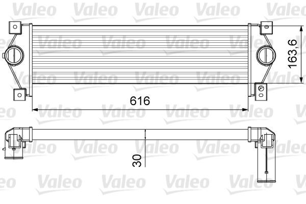 VALEO Intercooler Article number: 818645 cheaply