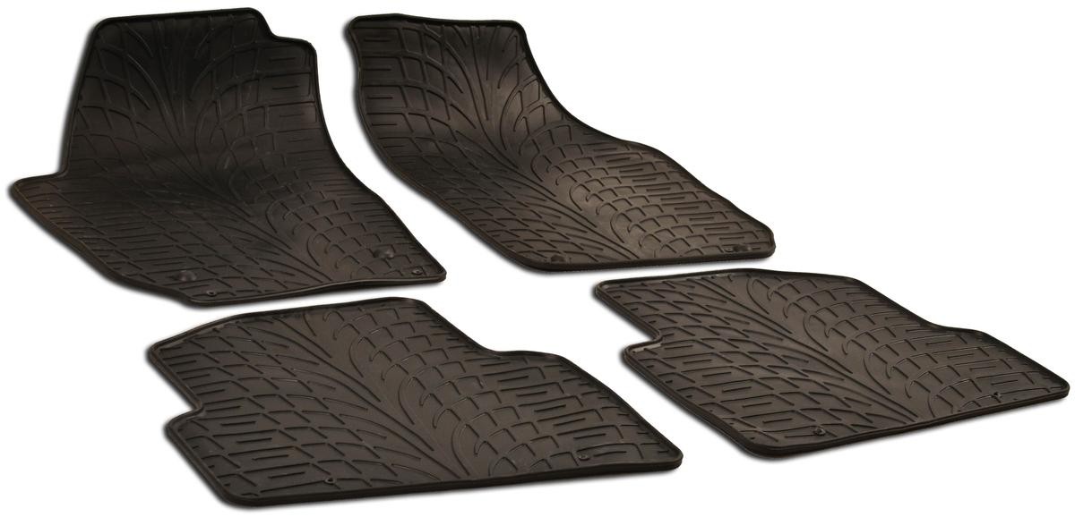 WALSER 50496 Floor mats FABIA 1.4 TSI RS 180 PS Petrol 2014