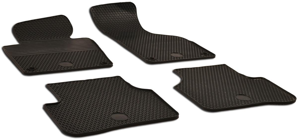 WALSER 50619 Floor mats PASSAT 1.4 TSI EcoFuel 150 PS Petrol/Natural Gas (CNG) 2011