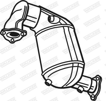 WALKER Diesel particulate filter Article number: 93326 cheaply