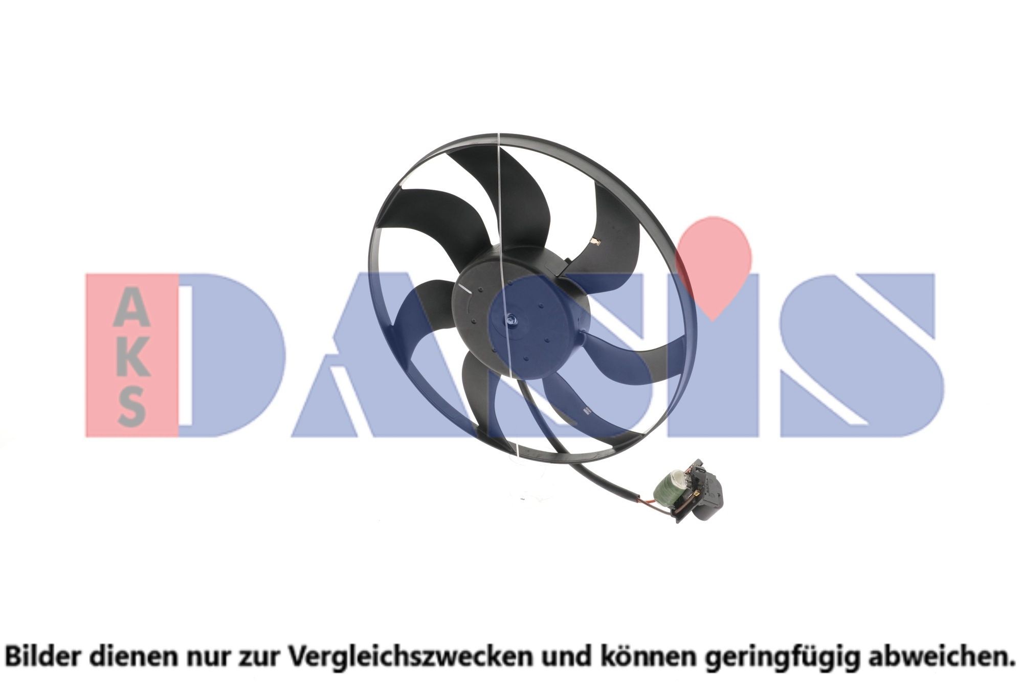 AKS DASIS Fan, radiator Article number: 158144N cheaply