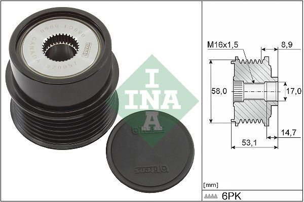 INA Generator friløbskobling Varenummer: 535 0326 10 billige