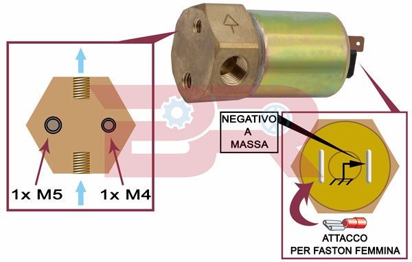 BOTTO RICAMBI Valve, flame starter system Article number: BREL4902 cheaply