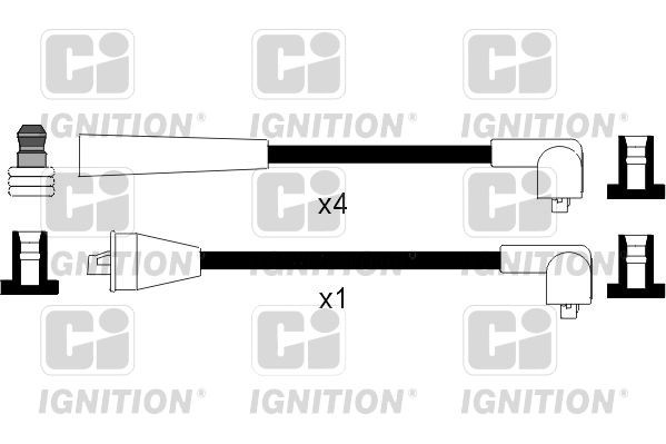 QUINTON HAZELL Ignition Cable Kit Article number: XC949 cheaply
