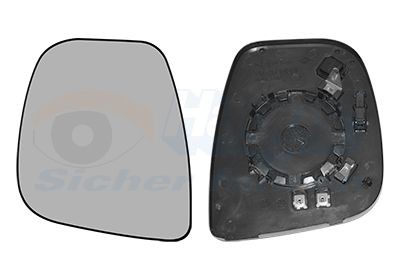VAN WEZEL Mirror Glass, outside mirror Article number: 0944837 cheaply