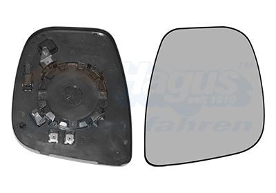 VAN WEZEL Mirror Glass, outside mirror Article number: 0944838 cheaply