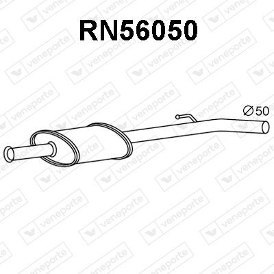 VENEPORTE Front Silencer Article number: RN56050 cheaply