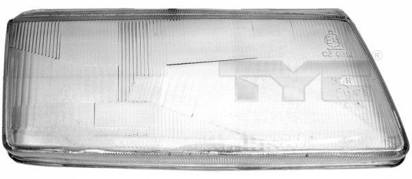 TYC Headlight lens Article number: 20-3450-LA-1 cheaply