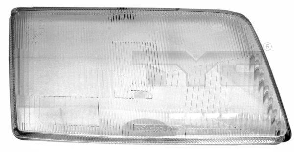TYC Headlight lens Article number: 20-5009-LA-1 cheaply