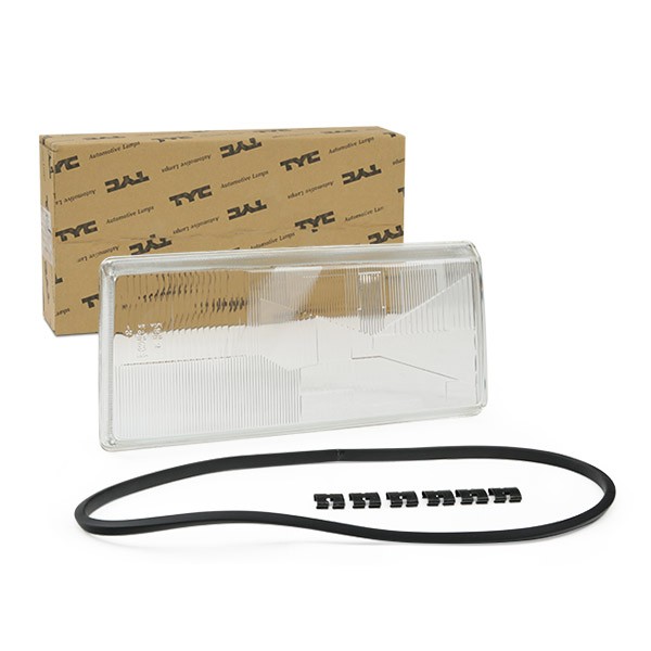 TYC Headlight lens Article number: 20-5404-LA-1 cheaply