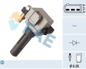 FAE Ignition coil Article number: 80456 cheaply