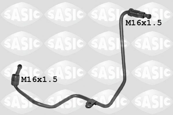 SASIC 3324001 Oil Pipe, charger SCÉNIC 1.9 dTi 80 PS Diesel 2003