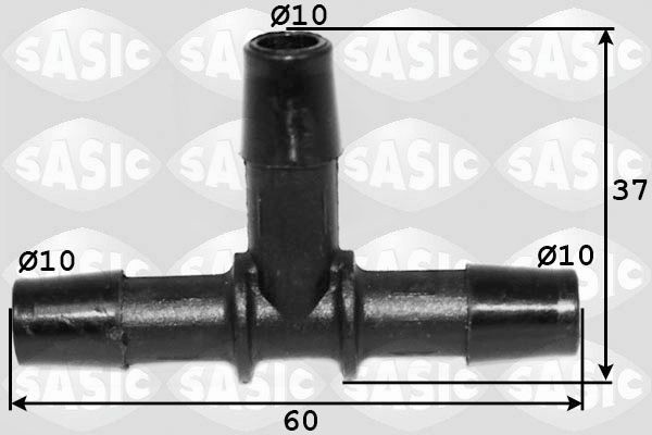 SASIC Hose Fitting, fuel hose Article number: 3980026 cheaply