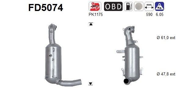 AS Tahmafilter Artikli number: FD5074 soodsalt