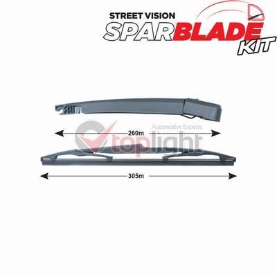 AE TOPLIGHT Wiper Arm Set, window cleaning Article number: TRA-O1A14 cheaply