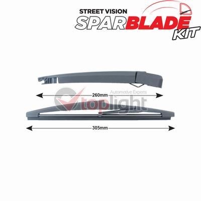 AE TOPLIGHT Wiper Arm Set, window cleaning Article number: TRA-O1A16 cheaply