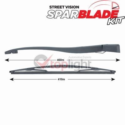 AE TOPLIGHT TRA-O1A9 Wiper Arm Set, window cleaning ASTRA 1.6 16V (F08, F48) 101 PS Petrol 2005