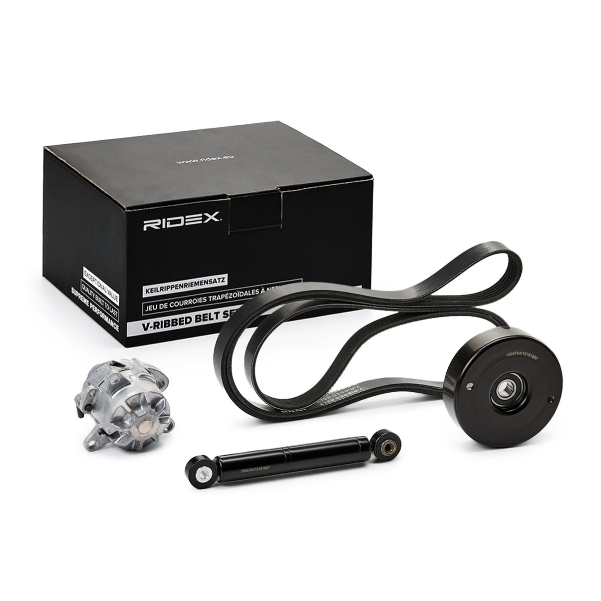 RIDEX V-Ribbed Belt Set Article number: 542R0350 cheaply