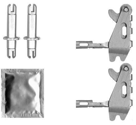 TEXTAR Brake shoe fitting kit Article number: 97045100 cheaply