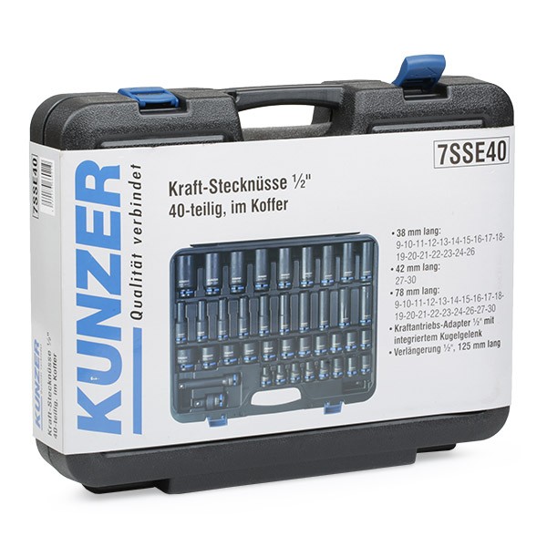 KUNZER Power Socket Set Article number: 7SSE40 cheaply