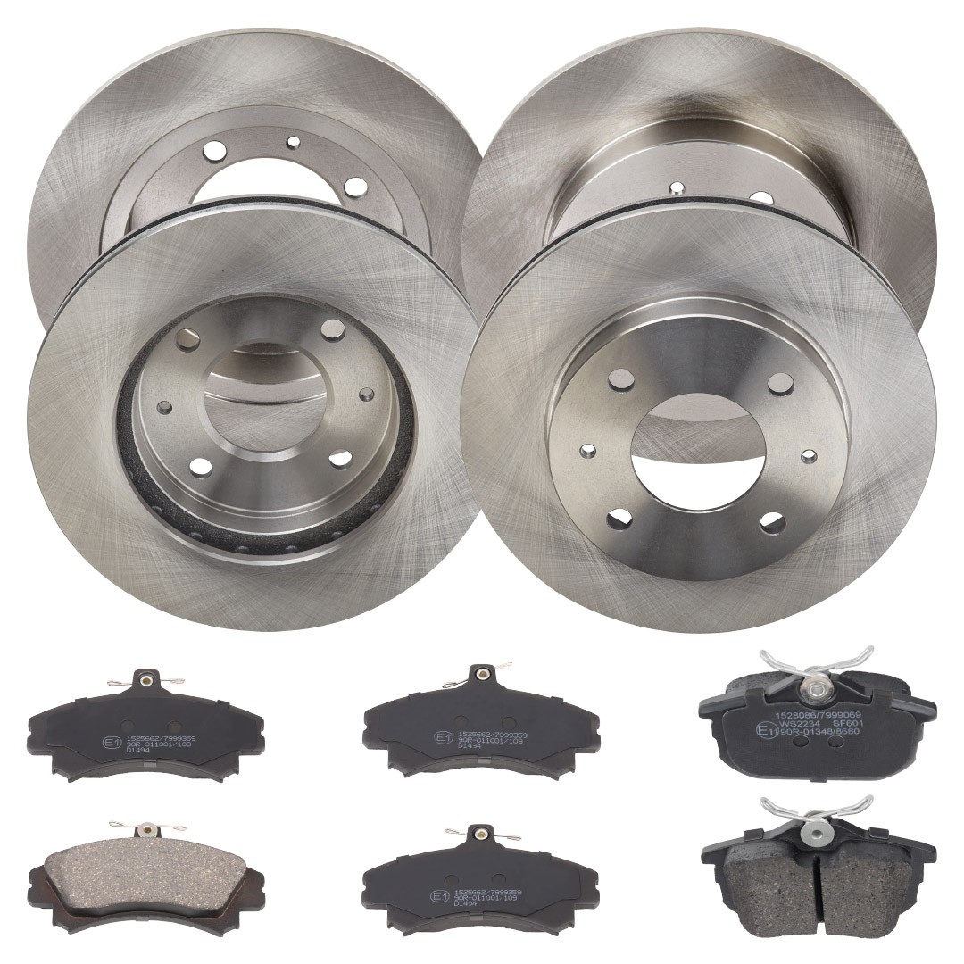 RIDEX Bromssats, skivbroms Artikelnummer: 3405B0379 billigt